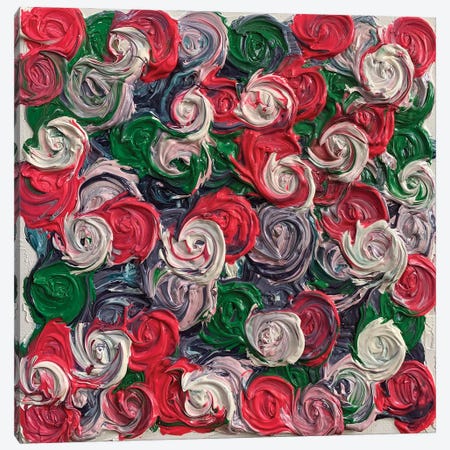 Rose Sessions2(Fleurs Dans La Vie 1) Canvas Print #HYP30} by Joong-Hyun Park Canvas Art