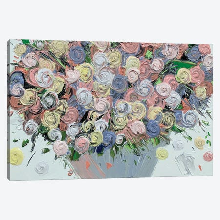 Rose Sessions3-013(Fleurs Dans La Vie) Canvas Print #HYP41} by Joong-Hyun Park Canvas Art Print