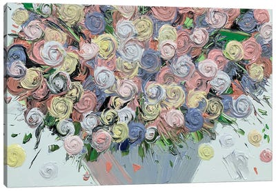 Rose Sessions3-013(Fleurs Dans La Vie) Canvas Art Print - Joong-Hyun Park