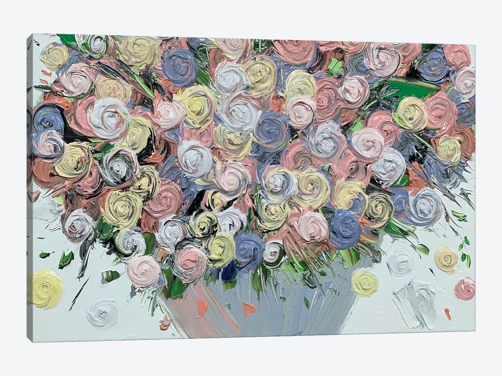 Rose Sessions3-013(Fleurs Dans La Vie) by Joong-Hyun Park 1-piece Canvas Print