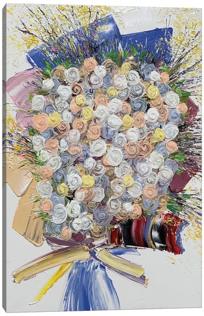 Rose Sessions3-036(Fleurs Dans La Vie) Canvas Art Print - Joong-Hyun Park