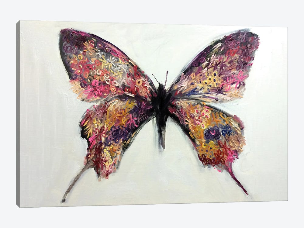 Flower In Butterfly by Joong-Hyun Park 1-piece Canvas Print