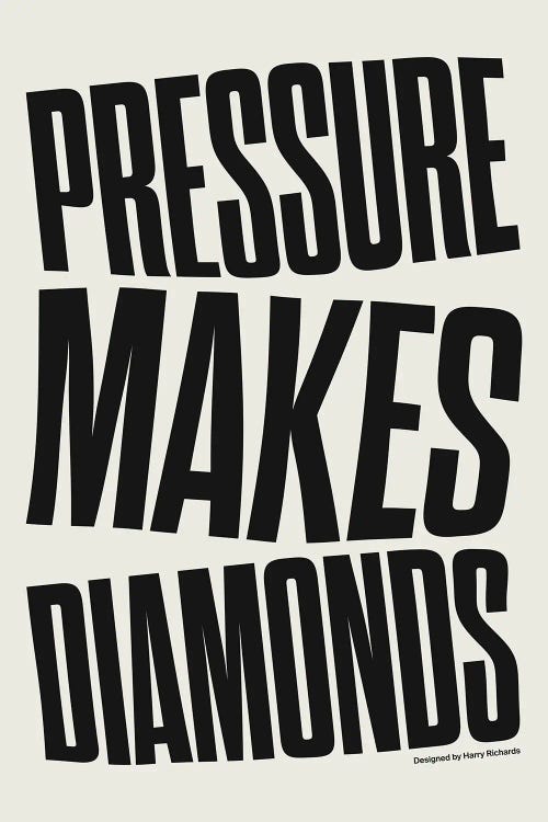 Pressure Makes Diamonds