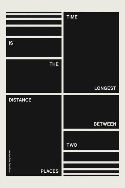 The Longest Distance by Harry Richards art print