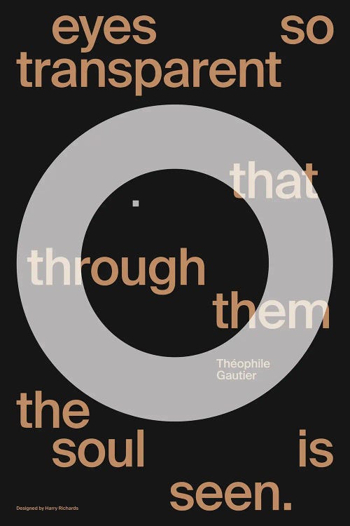 The Soul Is Seen by Harry Richards wall art