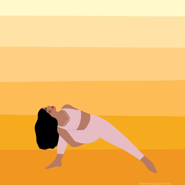 Body Positivity: Yellow Twist by Harmony Willow