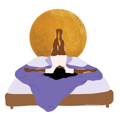 Bedroom Moon by Harmony Willow art print