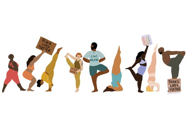 Yoga: Black Lives Matter by Harmony Willow
