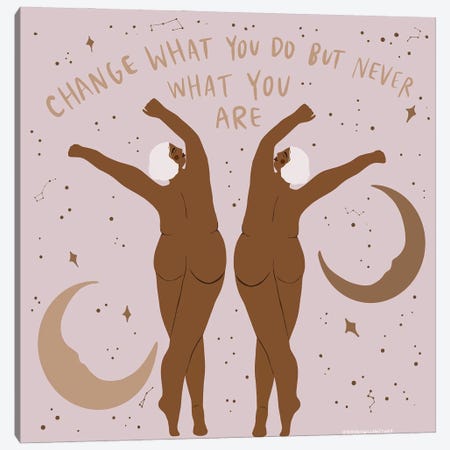 Change Canvas Print #HYW21} by Harmony Willow Canvas Wall Art