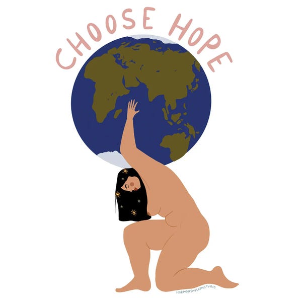 Yoga: Choose Hope by Harmony Willow
