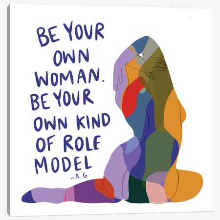 Be Your Own Woman Canvas Print #HYW2} by Harmony Willow Canvas Art Print