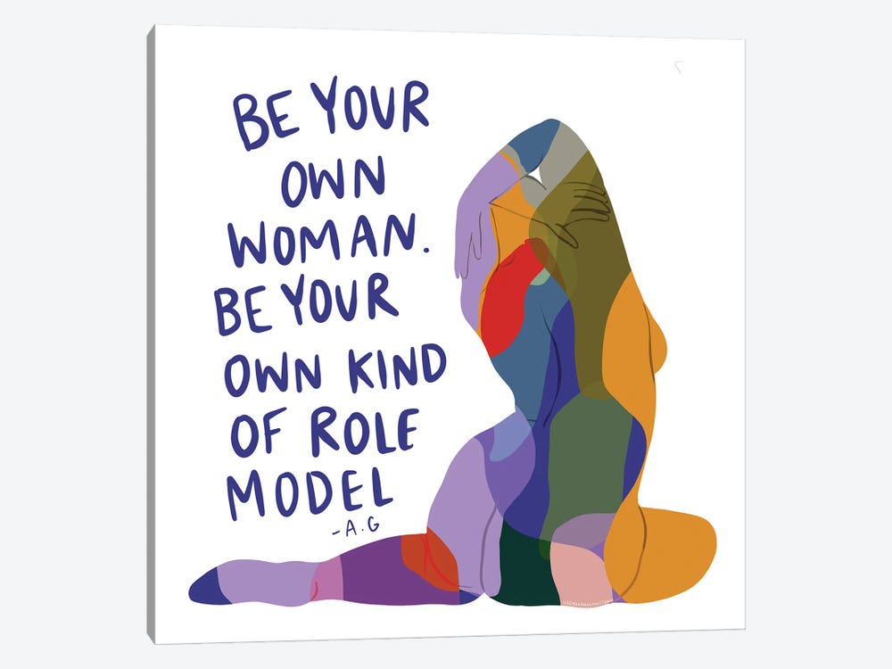 Be Your Own Woman by Harmony Willow 1-piece Canvas Wall Art