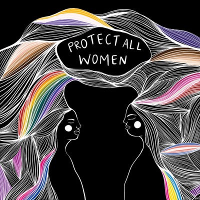 Protect All Women by Harmony Willow art print