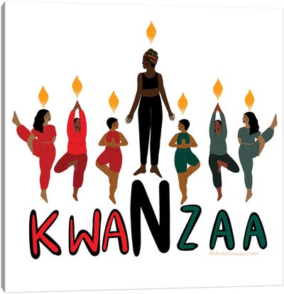 Kwanzaa Canvas Art Print - Harmony Willow