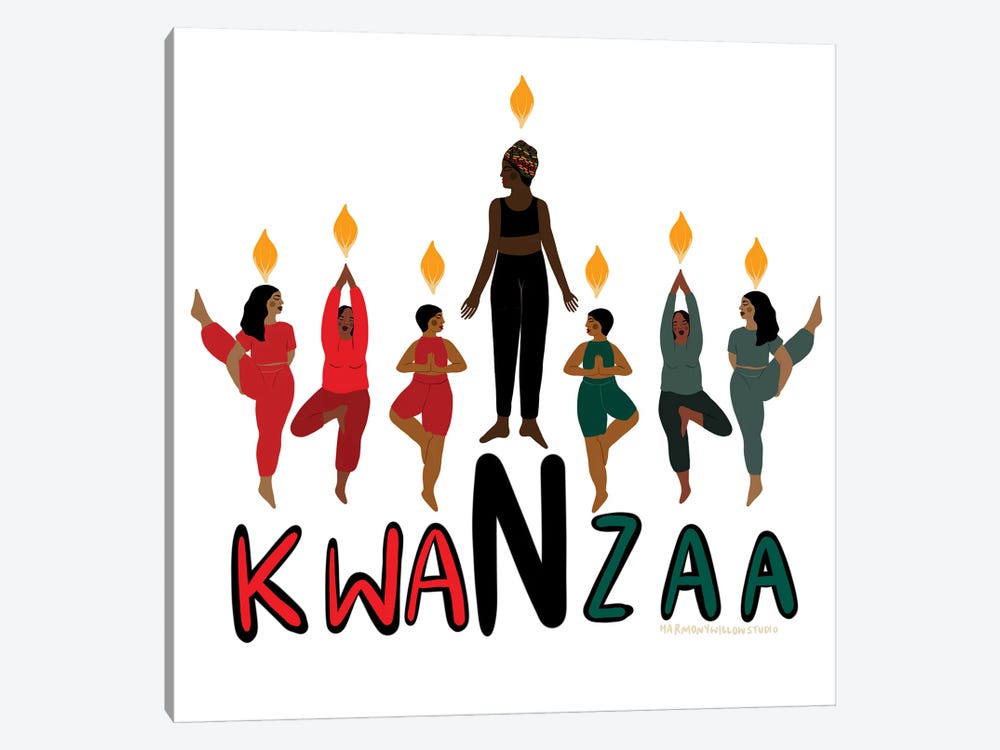 Kwanzaa by Harmony Willow 1-piece Canvas Art