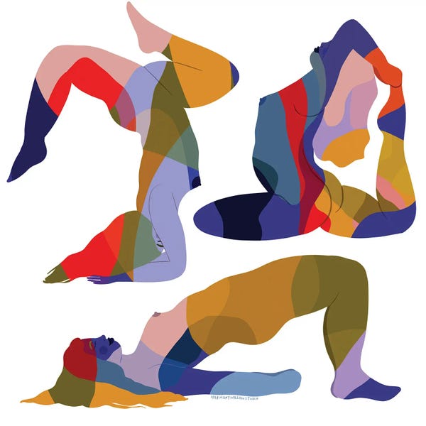 Fitness: Rainbow Trio by Harmony Willow