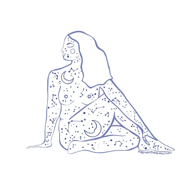 Body Positivity: Galaxy Goddess by Harmony Willow