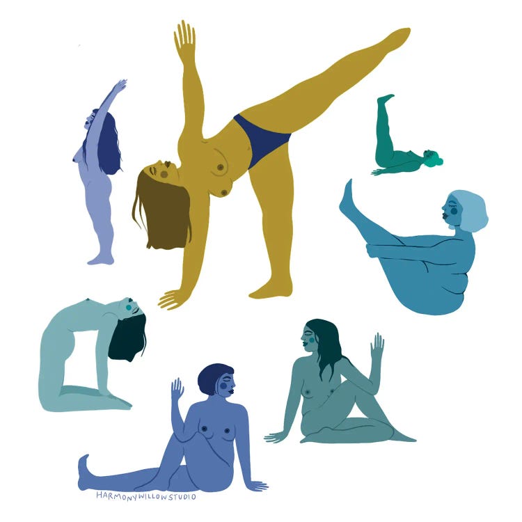 Cool Yogi's by Harmony Willow wall art