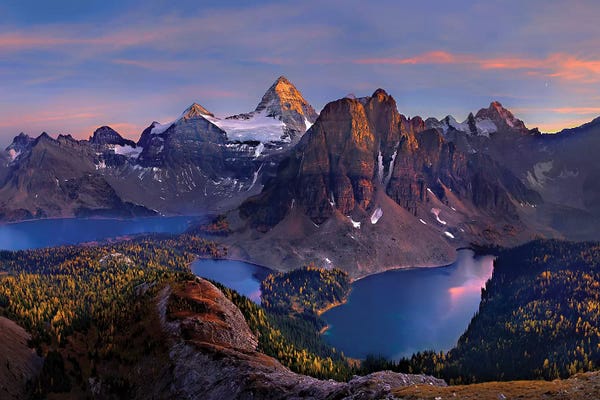 British Columbia: Mount Assiniboine by Hua Zhu
