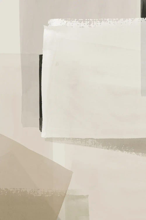 Muted Layers Of Geometric Calm by Hazel J wall art