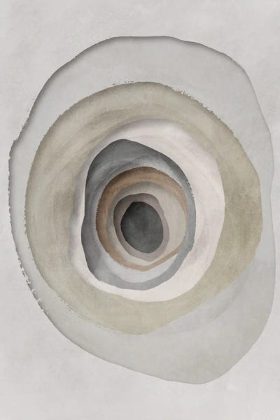 Hazel J: Concentric Layers Of Tranquility I by Hazel J