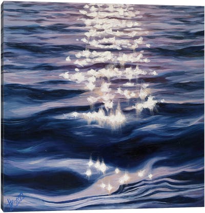 Shining Sea Canvas Art Print - Helena Zyryanova