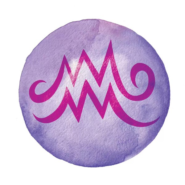 Illumination Of Astrological Art: Illumination of Aquarius by 5by5collective