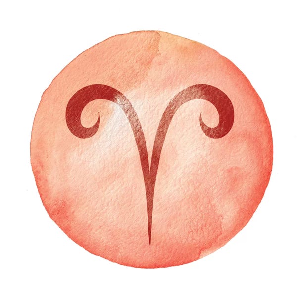 Illumination Of Astrological Art: Illumination of Aries by 5by5collective