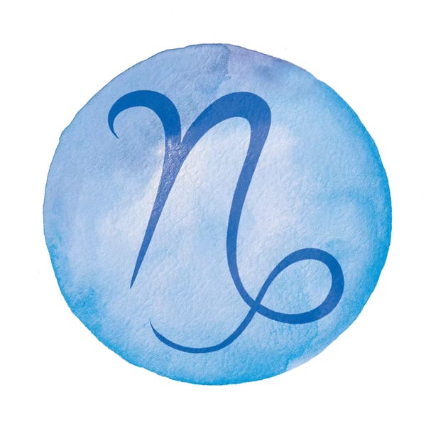 Illumination Of Astrological Art: Illumination of Capricorn by 5by5collective