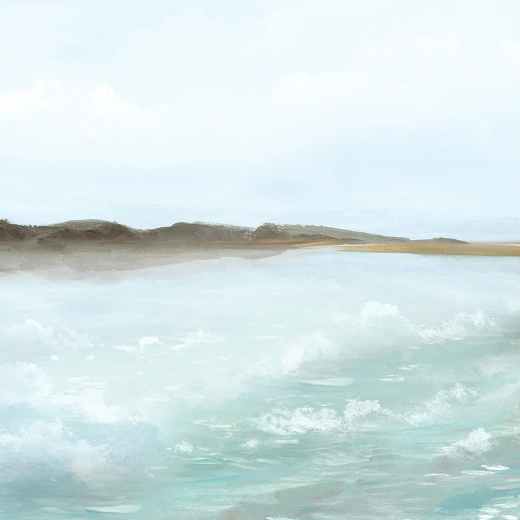 Coastal Serenity Under Soft Skies