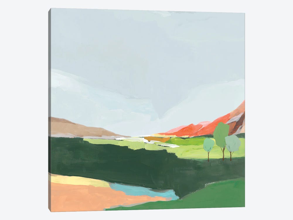 Green Hills I by Ian C 1-piece Art Print