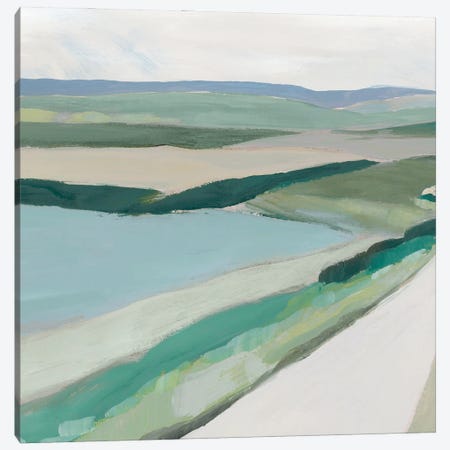 Fields of Green I Canvas Print #IAC9} by Ian C Canvas Art Print