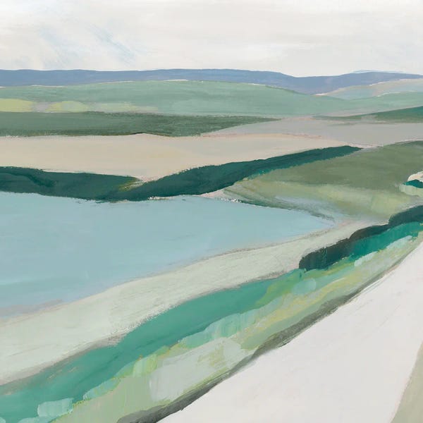 Ian C: Fields of Green I by Ian C