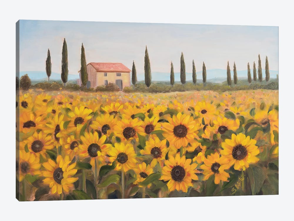 Tuscan Memories I by Sandra Iafrate 1-piece Canvas Art Print