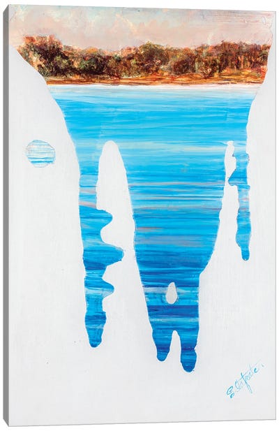 Running Water I Canvas Art Print - Sandra Iafrate