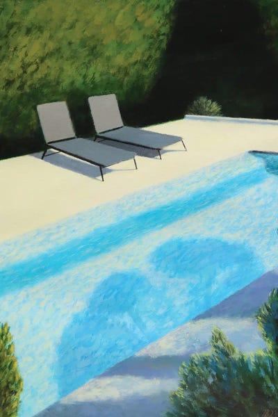 A Place For You: By The Swimming Pool II by Ieva Baklane