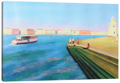 Venice Canvas Art Print - Ieva Baklane