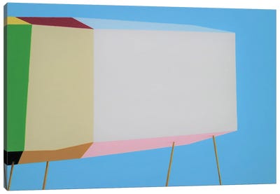 Pacific City Surfer's House Canvas Art Print - Modern Décor