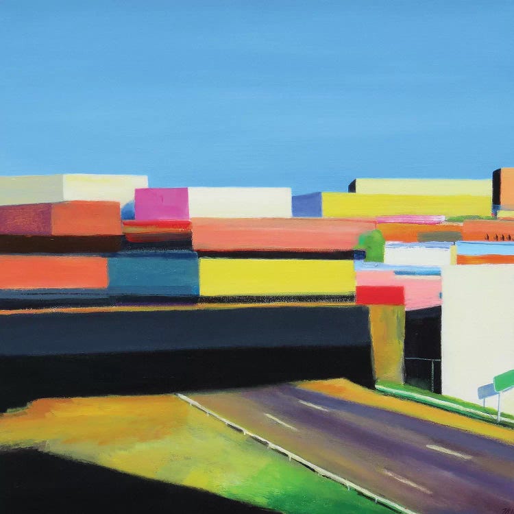 City by Ieva Baklane wall art