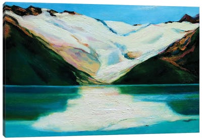 Glacier Canvas Art Print - Ieva Baklane