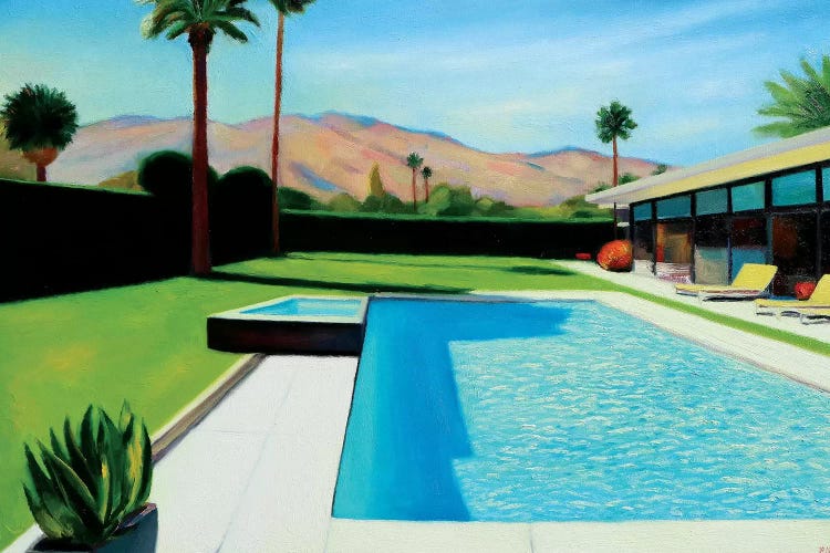 Palm Springs Monday by Ieva Baklane wall art