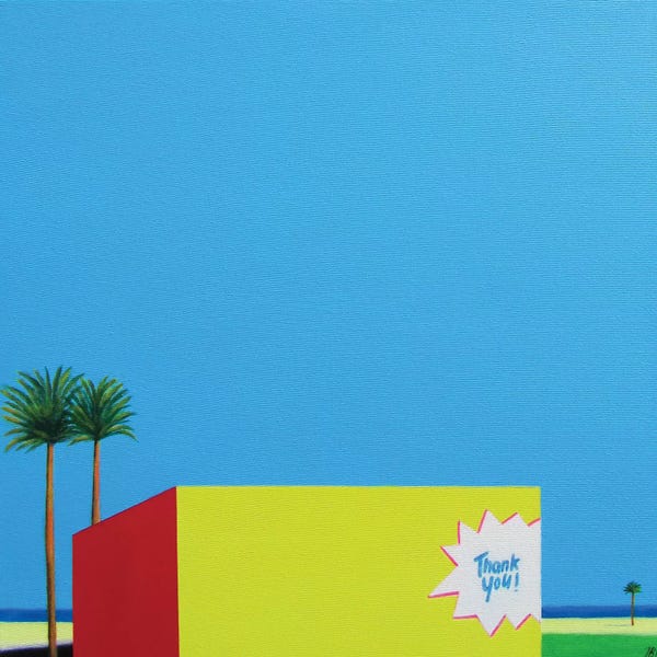 Unexpected Red: Thank You! by Ieva Baklane