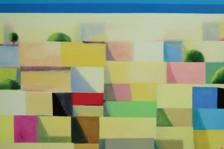 Sunshine Coast by Ieva Baklane canvas print