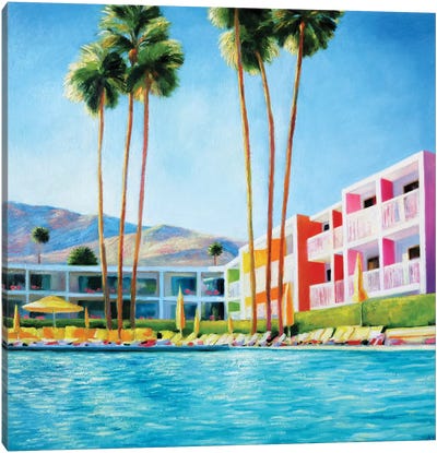 Saguaro Canvas Art Print - California Art