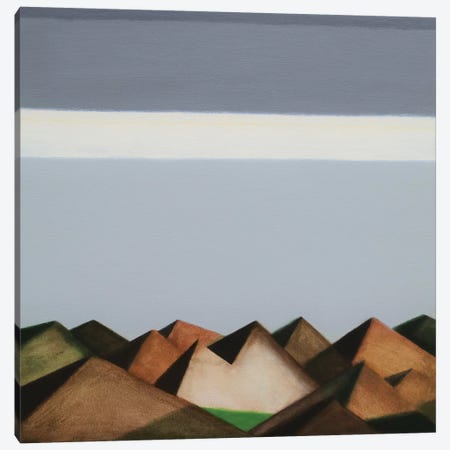 Over The Hills And Far Away Canvas Print #IBA73} by Ieva Baklane Canvas Print