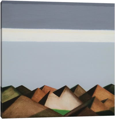Over The Hills And Far Away Canvas Art Print - Ieva Baklane