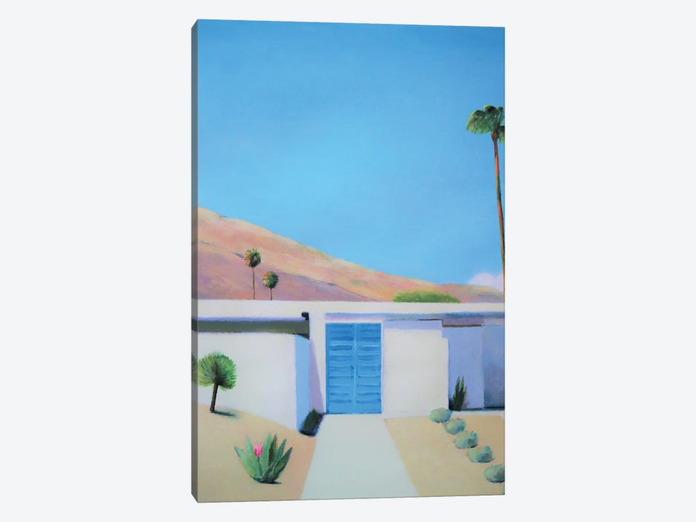 Blue Door, 2021 by Ieva Baklane 1-piece Canvas Artwork