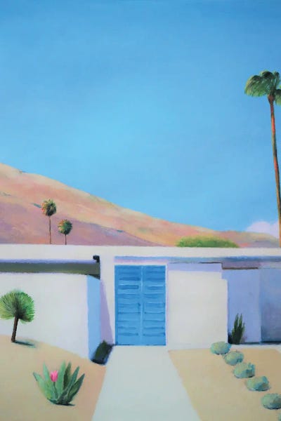 Ieva Baklane: Blue Door, 2021 by Ieva Baklane