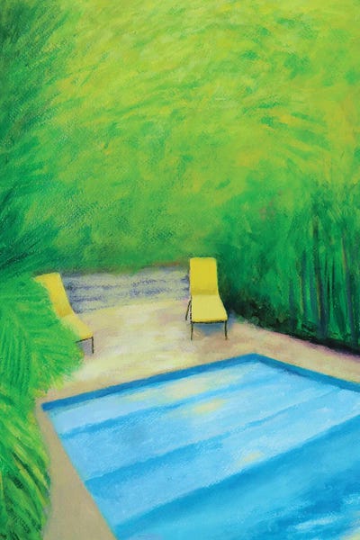Ieva Baklane: Two Yellow Chairs by Ieva Baklane