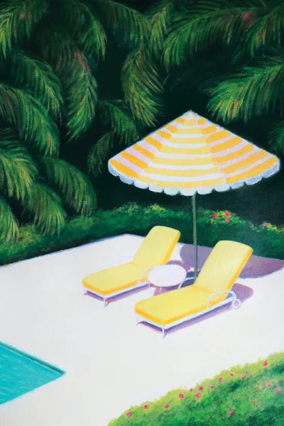 A Place For You: By The Pool II by Ieva Baklane